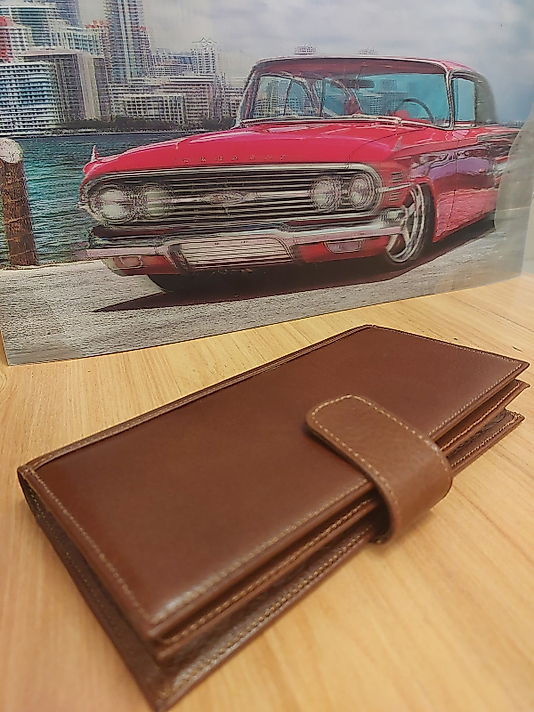 DERİ CÜZDAN (Telefon koyulabilen )